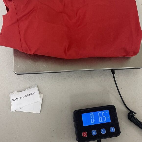 Massimo Dutti Womens Polo Shirt XS Red Relaxed Loose Fit 3/4 Sleeve 5195/557 NWT - Picture 15 of 15